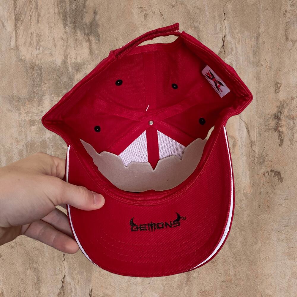 Vintage Y2K San Francisco Demons XFL Hat OSFA Adjustable Strap Drew Pearson - Picture 7 of 8